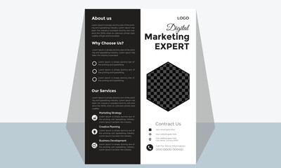 Business Flyer vector design stationary  creative marketing leaflet catalog modern presentation poster Corporate  black shapes Brochure template flyer business design brochure layout advertisement