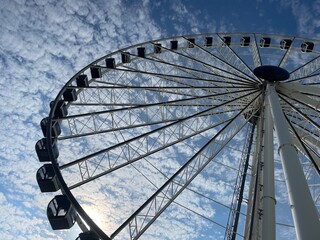ferris wheel against sky