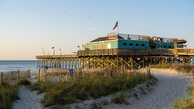 Pier 14 Seafood Restaurant In Myrtle Beach.