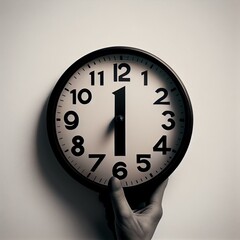 Minimalistic clock