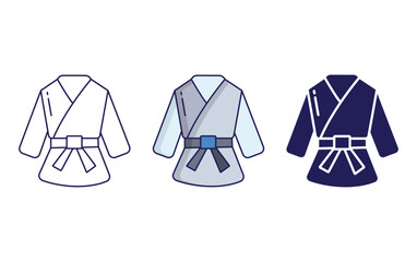 Kimono vector icon