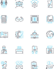 Health consciousness linear icons set. Wellness, Nutrition, Fitness, Mindfulness, Organic, Meditation, Hydration line vector and concept signs. Sustainability,Plant-based,Cleanse outline illustrations