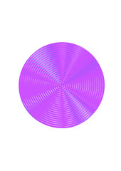 kreisfigur mit violett schillerden radialen strukturen, modern art, 
