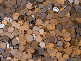 old coins background