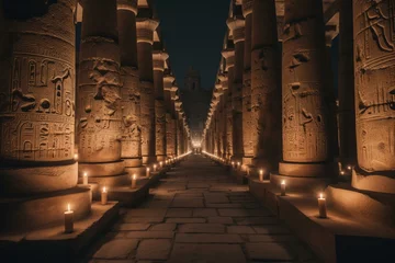 Foto op Plexiglas Luxor Temple in Egypt. Generative AI © Amaryllis
