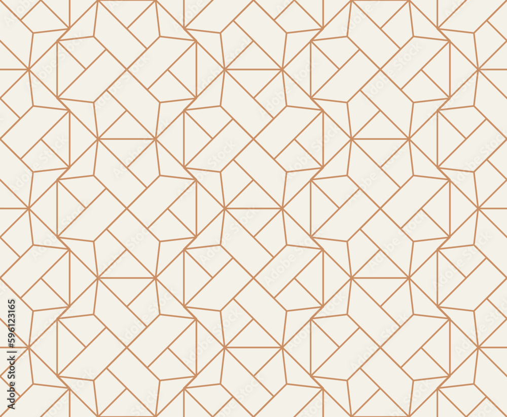 Wall mural vector seamless geometric pattern.linear pattern. wallpapers for your design. vector illustration.