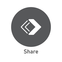 Share Icon Vector Image Illustration.Mobile Phone Icon
