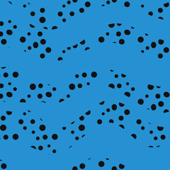 abstract blue background with circles