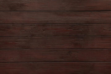 Fototapeta premium Texture of black wooden surface as background, top view
