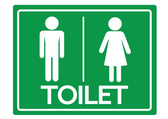 Toilet  Symbol Male and Female Icon