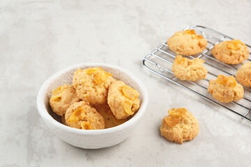 Cornflakes Butter Cookies, popular during eid al fitr in Indonesia
