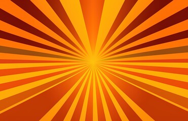 Obraz premium Sunburst graphic design background, generative ai
