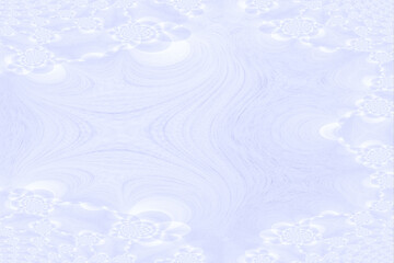 Fototapeta premium 淡い青と紫のフラクタルなグラフィック素材