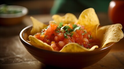 Fresh and Tangy Chips and Salsa