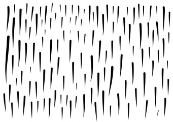 Rainy Day line background vector