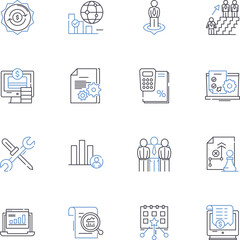 Mental health line icons collection. Anxiety, Depression, Stress, Therapy, CBT, PTSD, Bipolar vector and linear illustration. Schizophrenia,Psychosis,Panic outline signs set