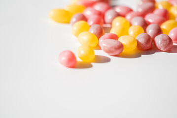 カラフルお菓子　ジェリービーンズ