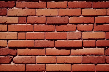 Bricks Stacked in a wall. Background. Made with Generative AI.