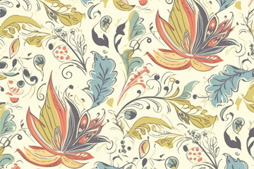 Seamless pattern, Abstract geometric