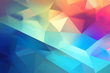 Obraz premium abstract background with triangles