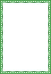 Vector christmas frame