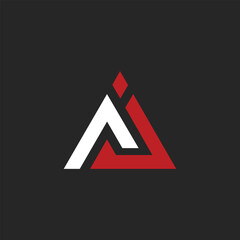 Initials AJ logo designs. Initial AJ icon Logo.
