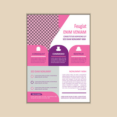 Fototapeta premium Corporate Business Flyer Template