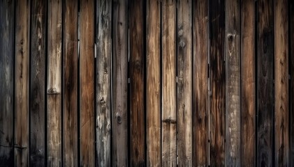 Vertical wood panels add a rustic touch and texture