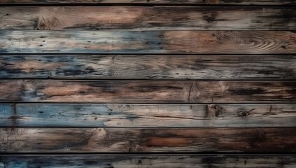 Fototapeta na wymiar Grunge horizontal wood panels: Textured background elements