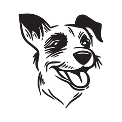 Funny cartoon doodle vecto. Hand drawn illustration.