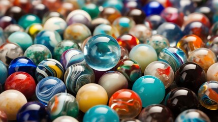 marbles background  - generative ai