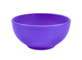 purple bowl on  transparent png