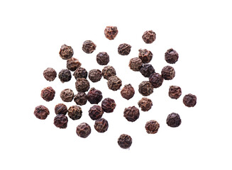 Black Peppercorns isolated on transparent png
