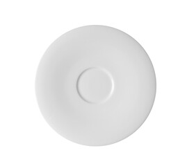 white plate on transparent png