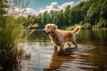 Golden Retriever, Generative AI