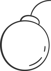 Hand Drawn Bomb