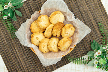 ホットケーキミックスを使った手作りスコーン　俯瞰