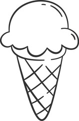 Hand Drawn Ice Cream