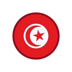 Fototapeta premium Tunisia Team Flag