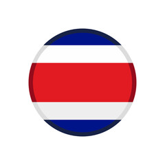 Costa Rica Team Flag