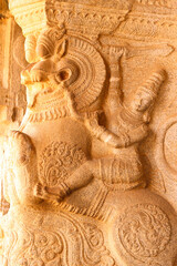 stone architecture of hindu temple
