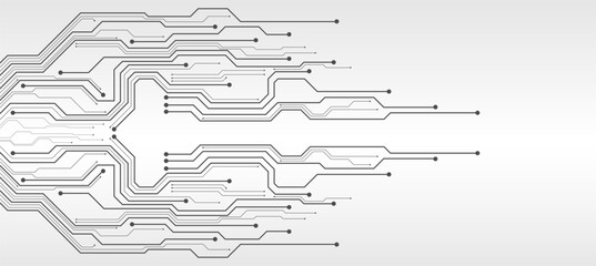technology background with hi-tech digital data