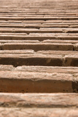 Closeup of a wall ideal for texture and pattern.