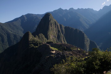 Machu Picchu in Peruvian Andes