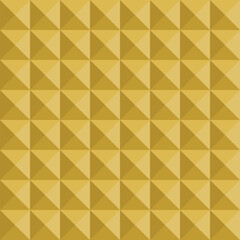 In this seamless pattern, the background consists of triangles in yellow tones forming a square, which is a pattern that looks beautiful and attractive.
