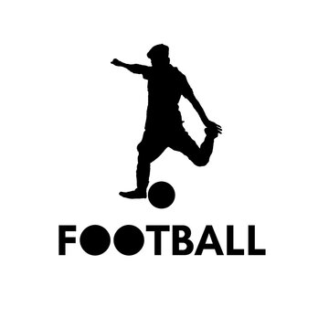 Football illustration. Png file, sports design, logo, Football Logo PNG Free Images with Transparent Background.