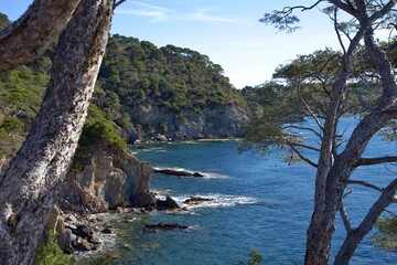 view of the coast of the sea