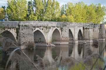 Fototapeta na wymiar Puente de Simancas