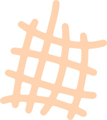 Obraz premium Abstract Organic Grid Design Element