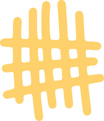 Abstract Organic Grid Design Element